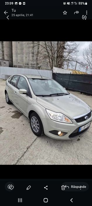 Ford focus an fab.2010,motor 1.6