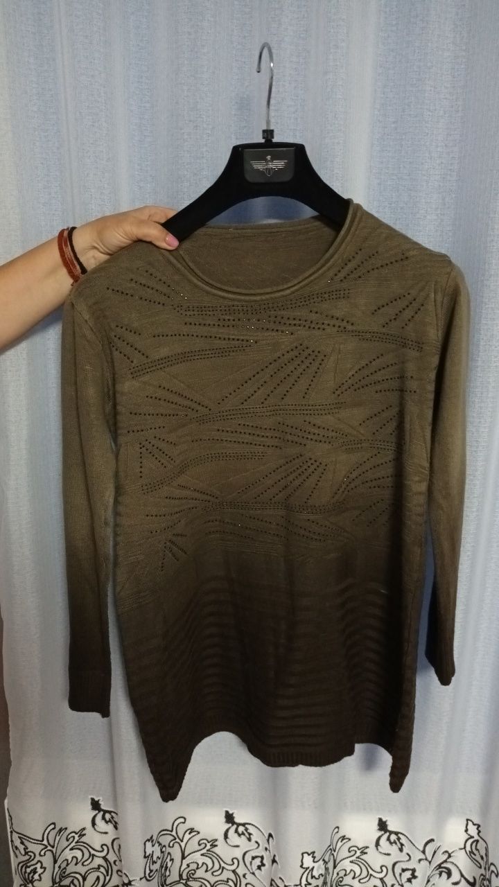 Bluza de damă verde inchis