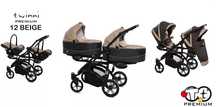 Vand carucior gemeni 3 in 1 babyactive