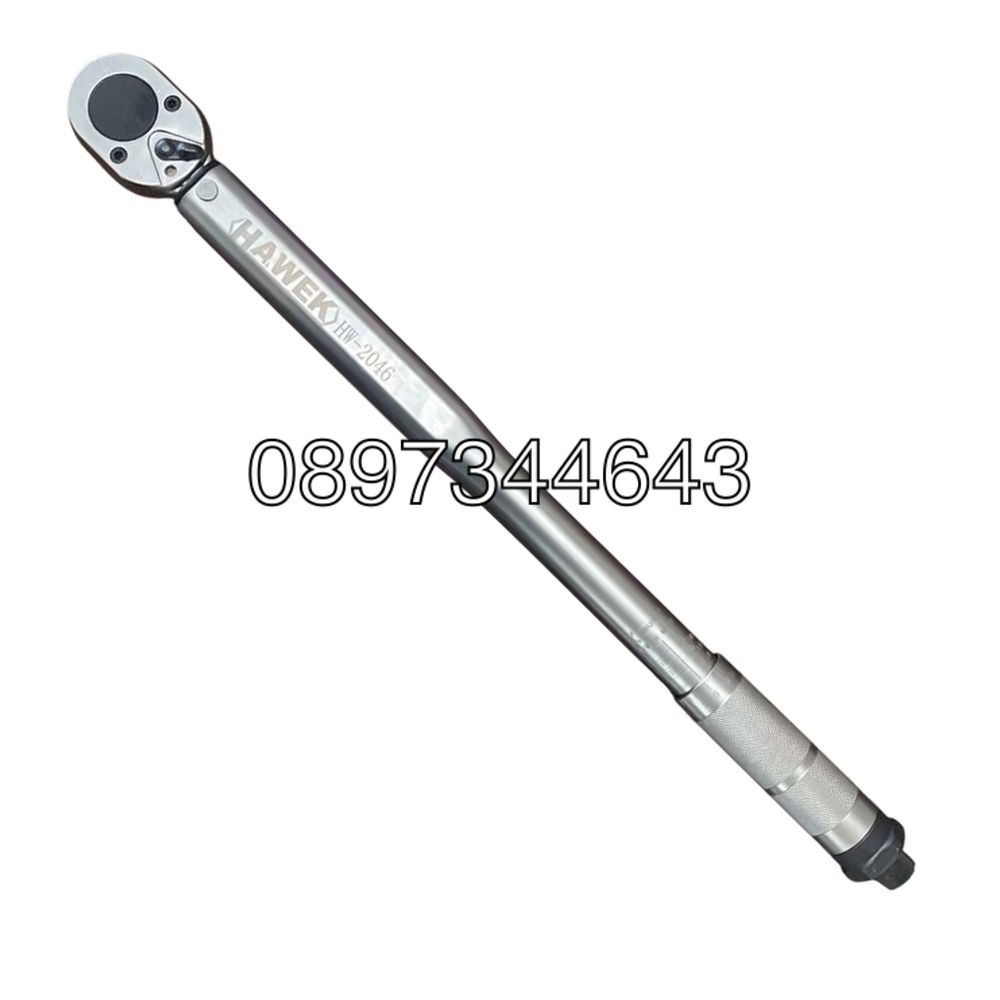 Динаметричен ключ  1/2" 28-210Nm, с вложки и удулжение  , HAWEK