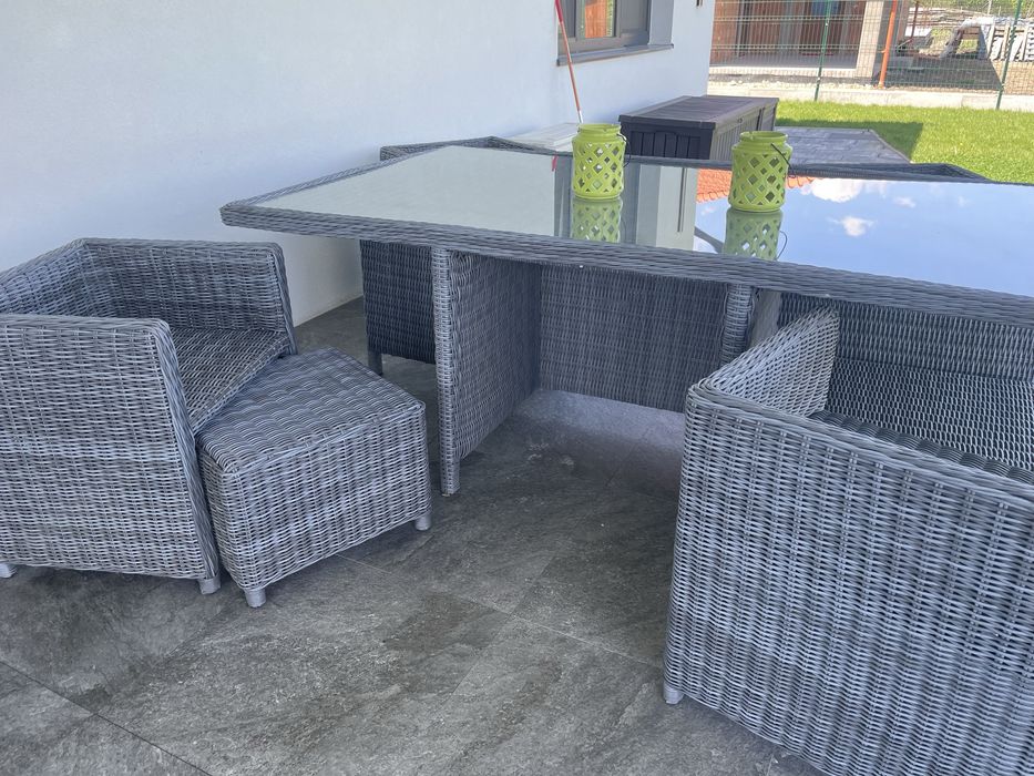 Mobiler masa plus scaune pentru terasa calitate superioara