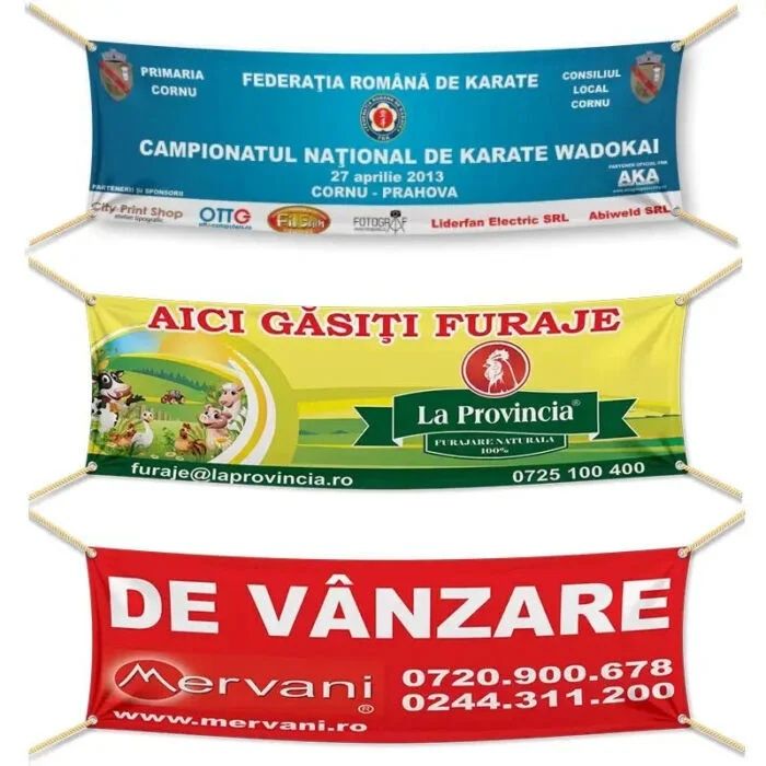 Productie publicitara - banner/
etichete/roll-up/insctriptionari