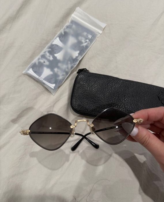 Слънчеви очила Chrome hearts Diamond dog 2025