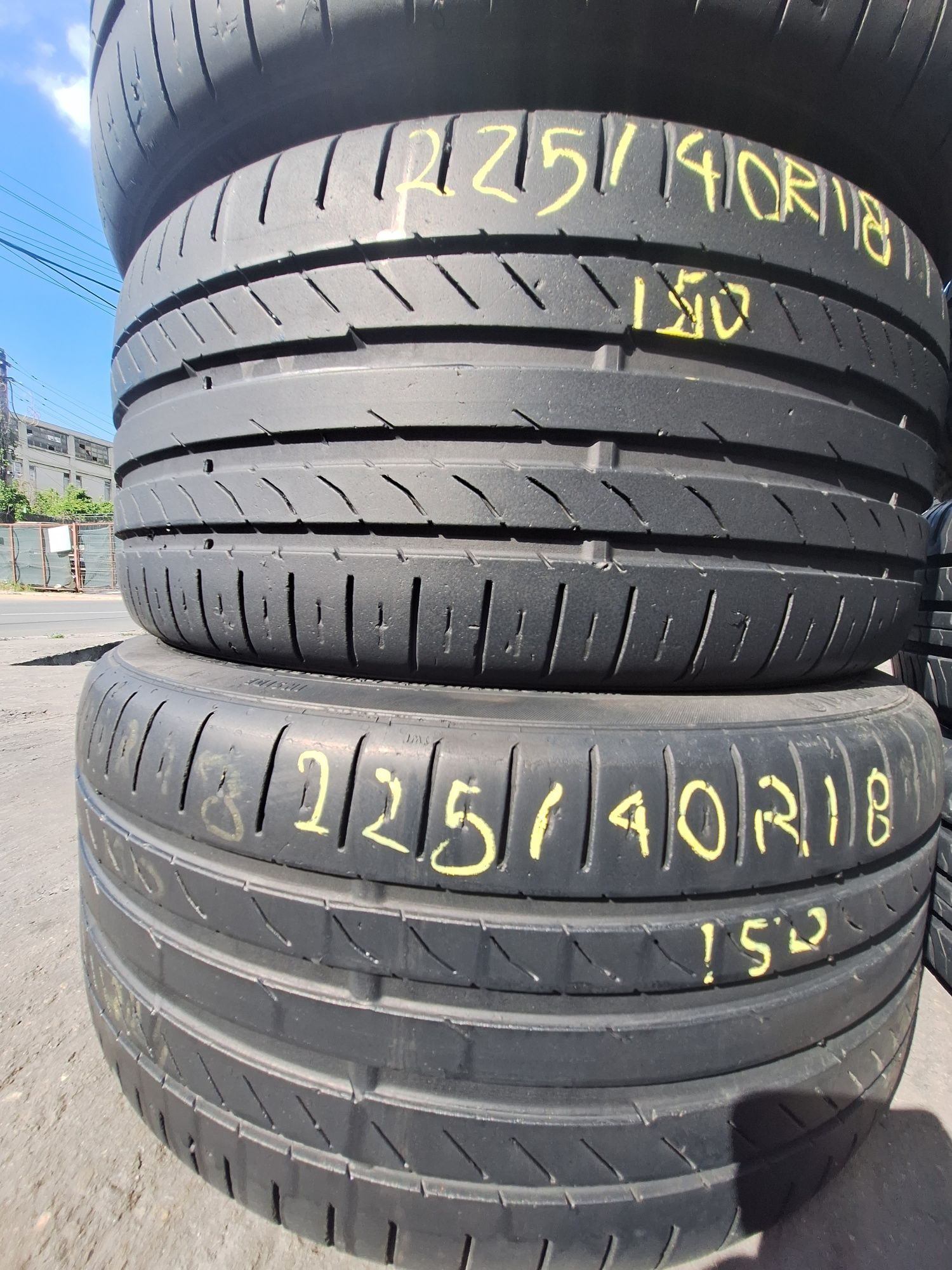 4 anvelope vara 225/40r18 Continental rft Ssr runflat Montaj Gratuit