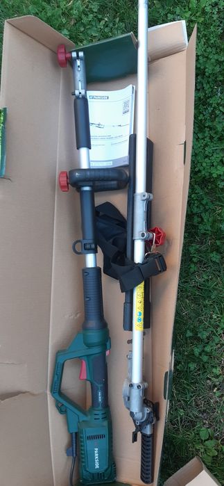 Електрически телескопичен храсторез  Parkside