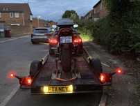 Trailer motocicleta atv