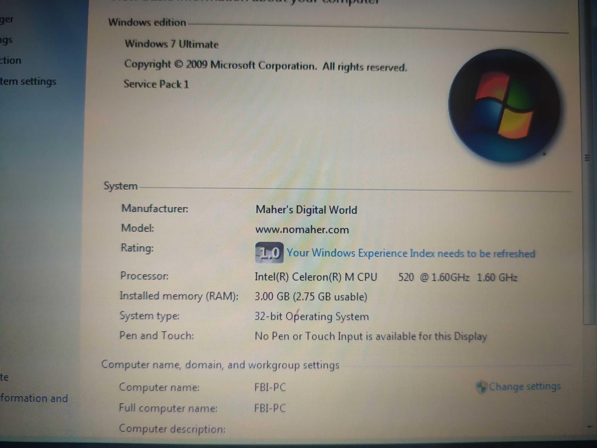 Лаптоп MSI VR320x 13.3"