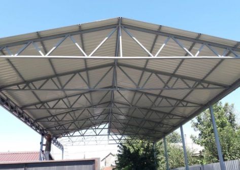 Ховлиларга навес ясаш урнатиш