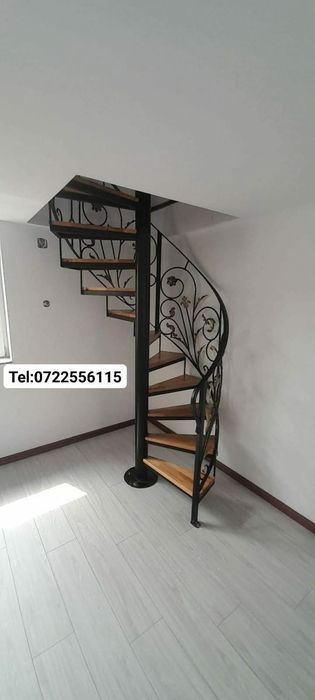 Scări Spirală pentru interior și exterior