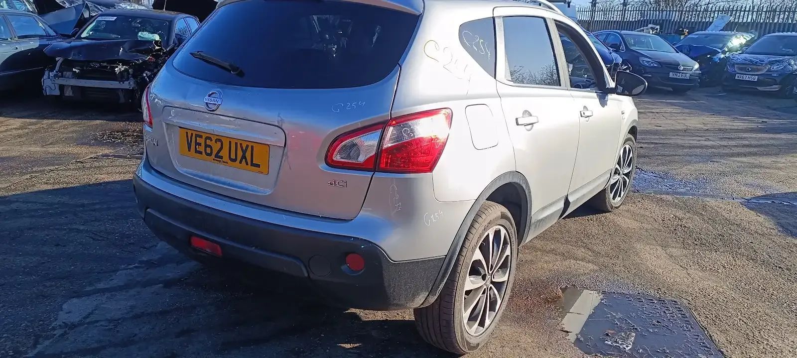 Dezmembrari / Dezmembrez Nissan Qashqai 1.5 K9K cutie viteze manuala 6 trepte cod culoare KY0