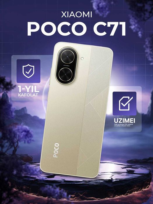 Смартфон Xiaomi Poco C71,Smartfon Xiaomi Poco C71