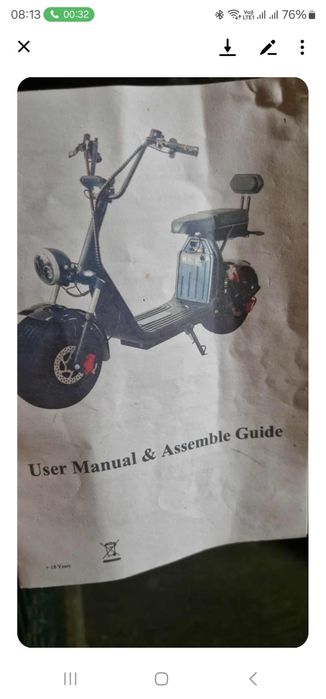 Scuter electric  in stare buna