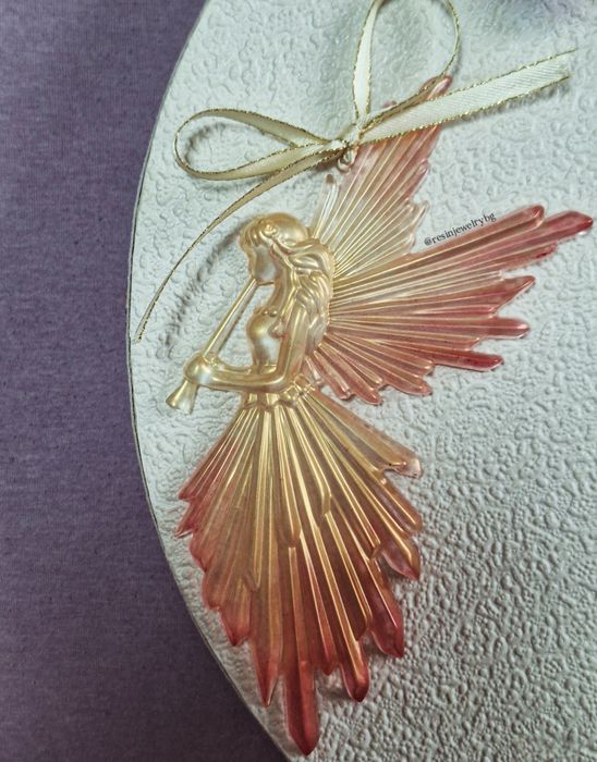 Коледни феи/играчки за елха от епоксидна смола-ръчна изработка