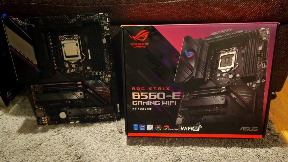 Дънна платка ASUS ROG STRIX B560-E GAMING WIFI, Socket 1200