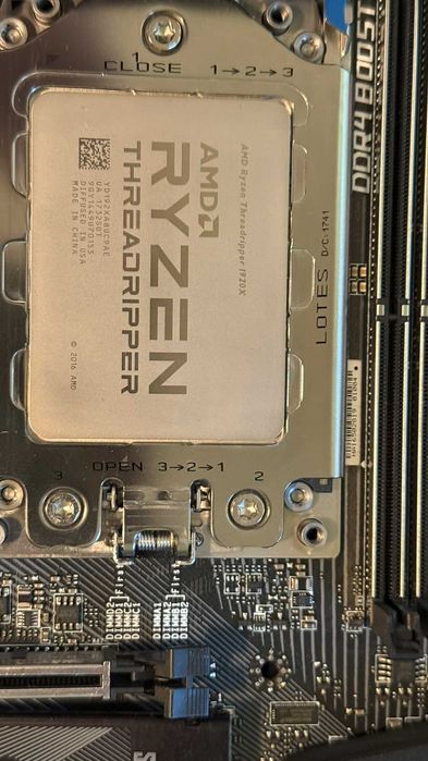 MSI X399 + Threadripper 1920X – Combo Workstation High-End