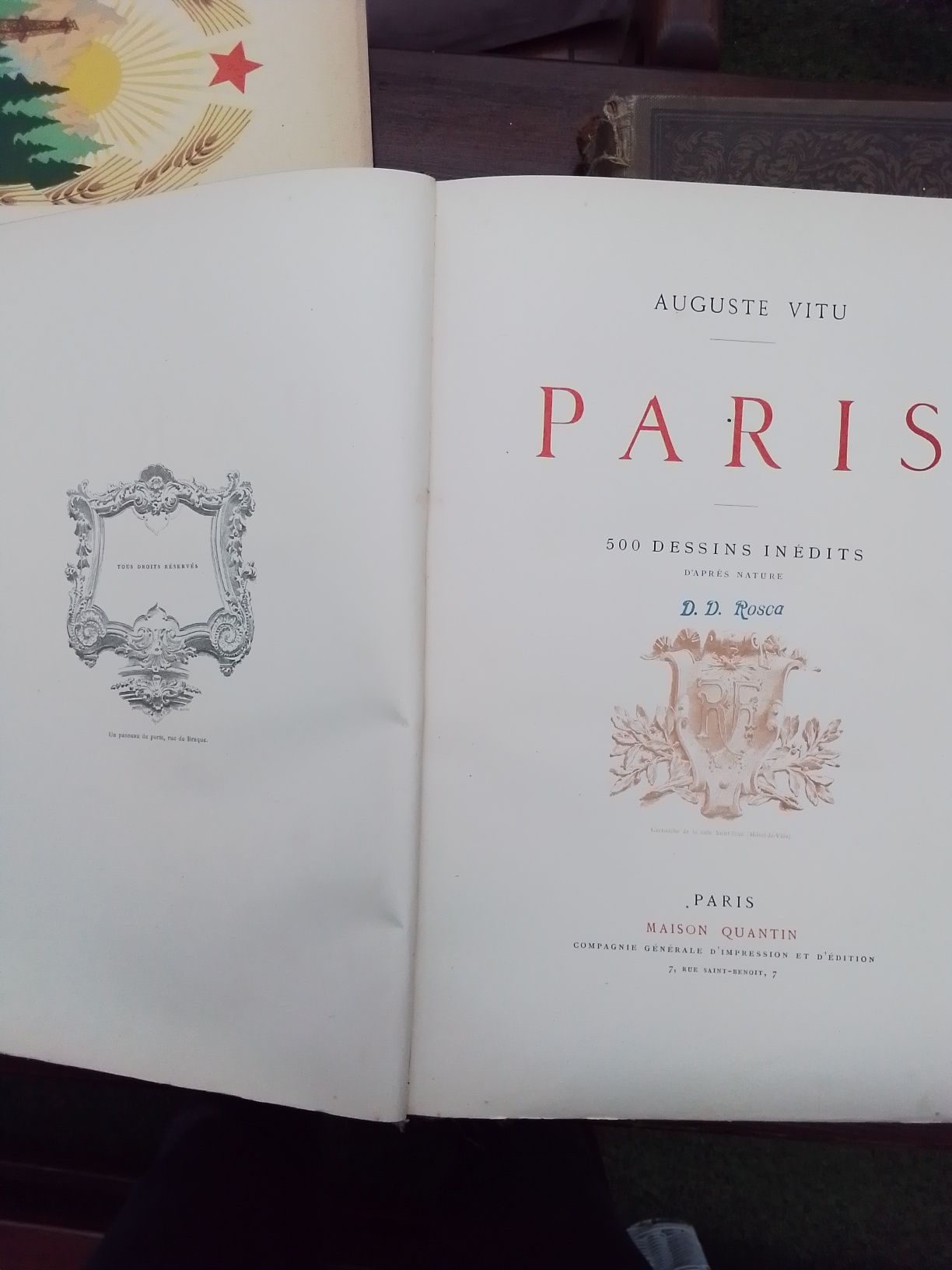 Carte Auguste Vitu Paris