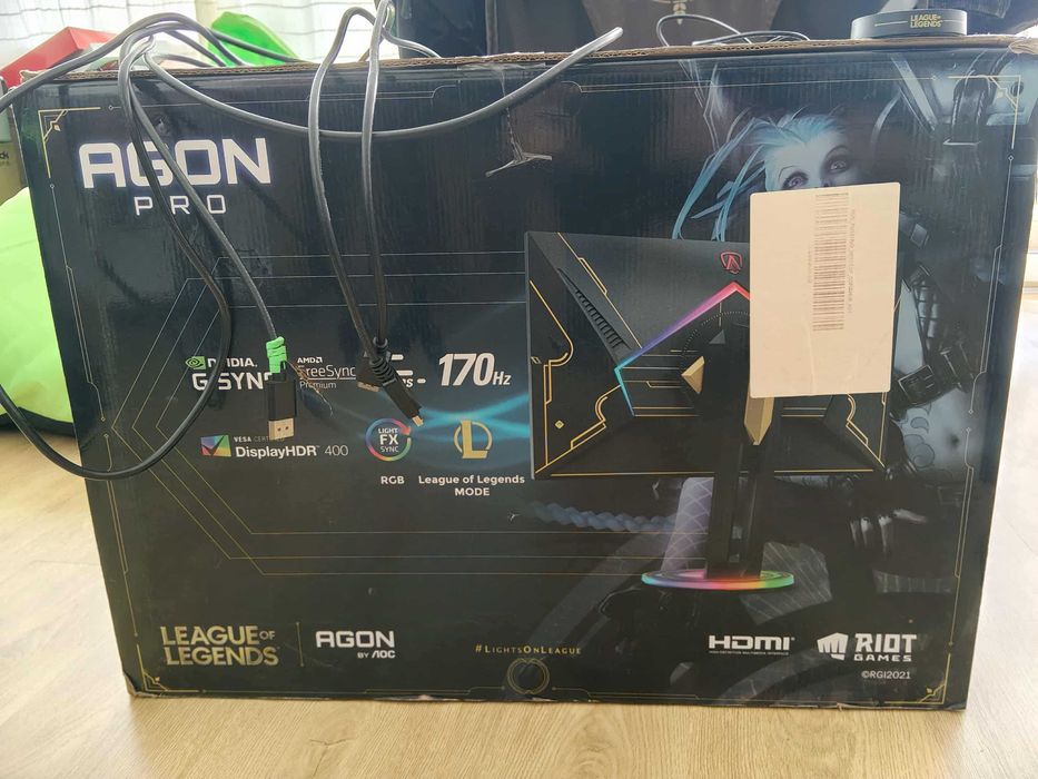 AOCGaming AG275QXL League of Legends Edition Серия AGON LED QHD 27HDR