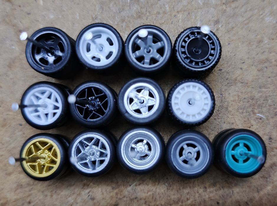 Продам колёса для свапа моделей Hot wheels