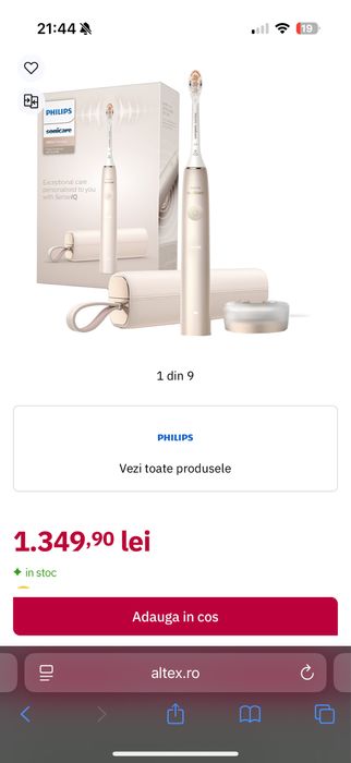 Periuta de dinti Philips Gold 9900