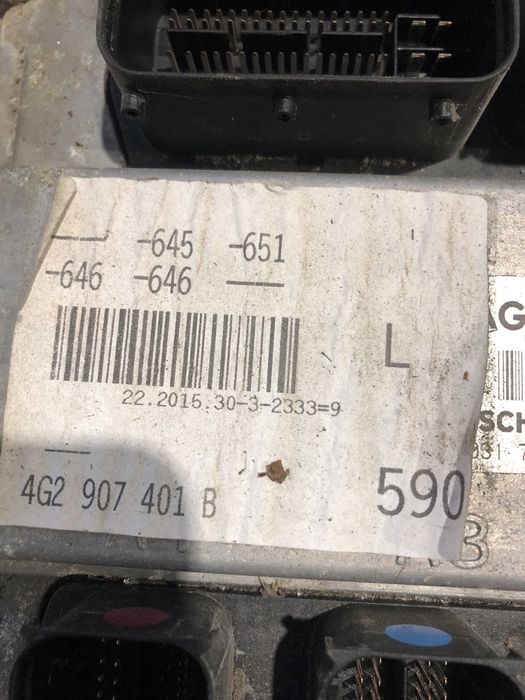 Calculator motor Audi 3.0tdi euro6 CRT cod: 4G2907401B. EDC17CP54