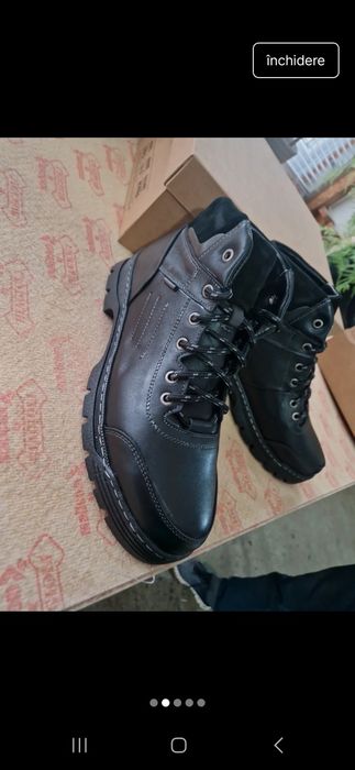 Ghete  iarna barbati 100% lucrati manual  marimi 42-43