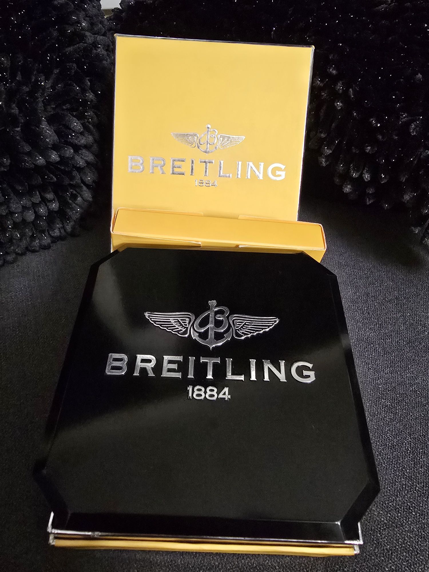 BREITLING Super Ocean Chronograph A13340 DayDate 500m Silver SS Men Au