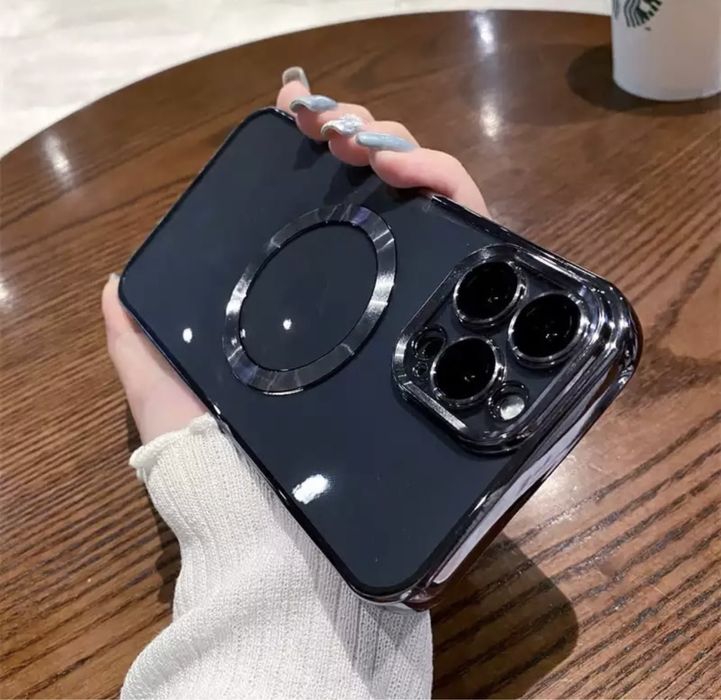 Iphone 14/15/16E/17 PRO MAX PLUS AIR Husa Magsafe Protectie Camera 0,2