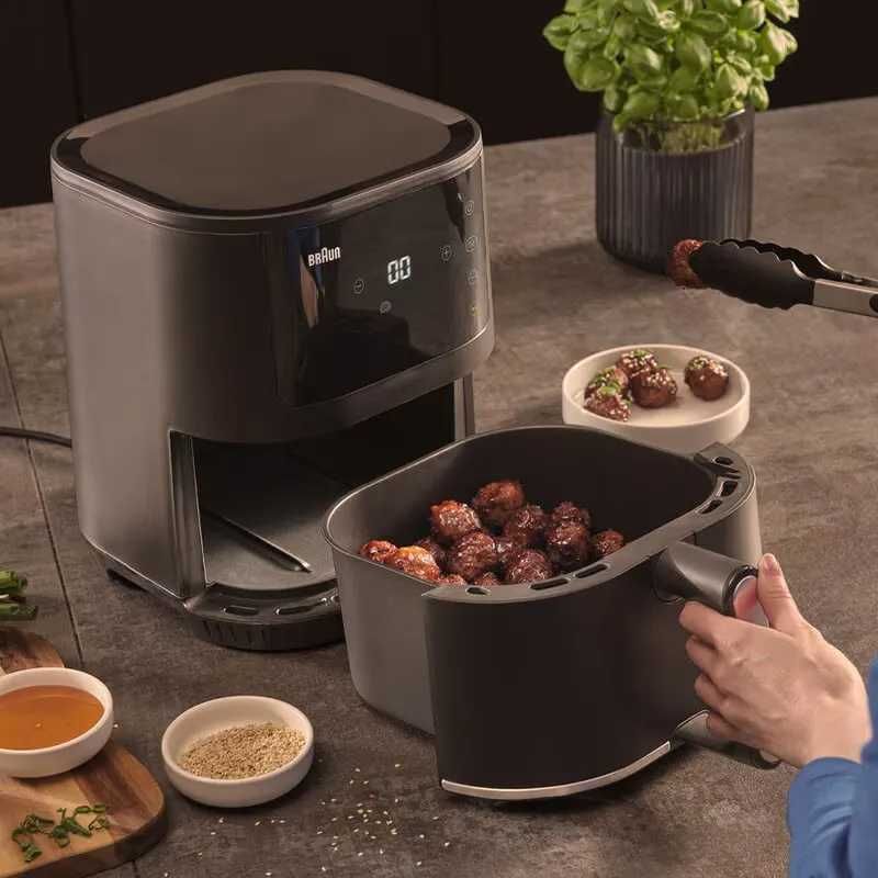 Фритюрница BRAUN HF3030 — Аэрогриль, Фритюр, без масла
