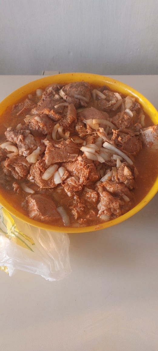 Шашлык мякоть из свинины