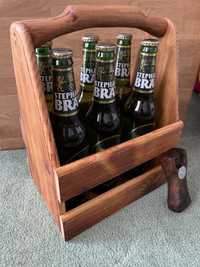 Дървена кошница за бира