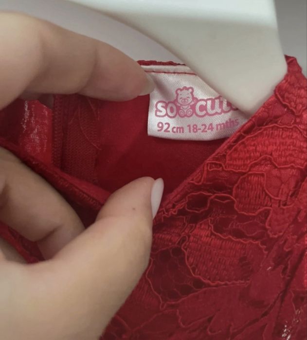 Rochita rosie Craciun 92