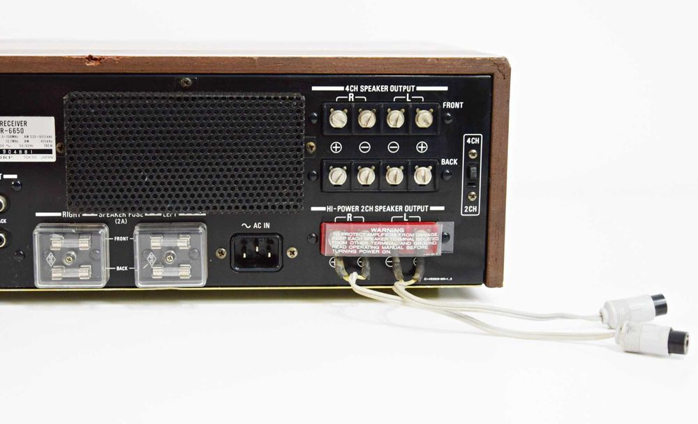 Amplituner Sony SQR-6650, amplificator, Quadraphonic Receiver