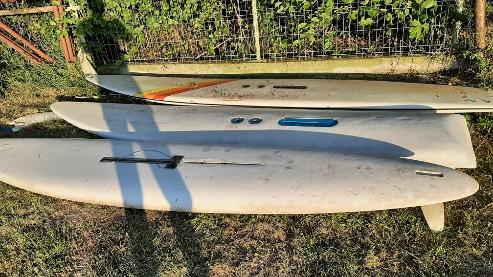 Placi windsurf mari 3,5-4m cu derivoare