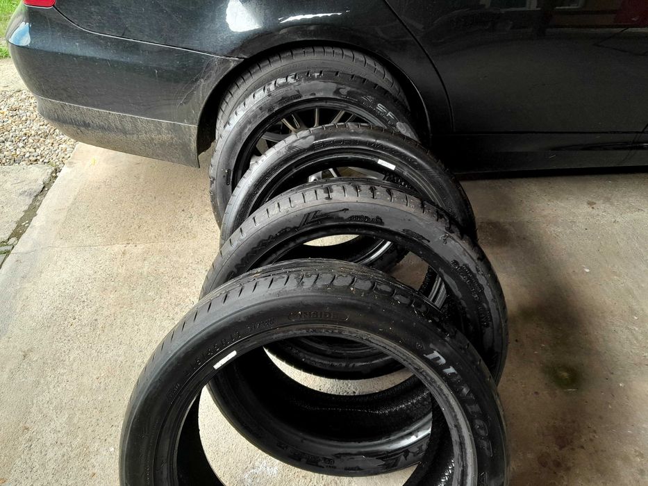 400 lei 4 buc. Anvelope vara 215/45 R17 dunlop sport maxx