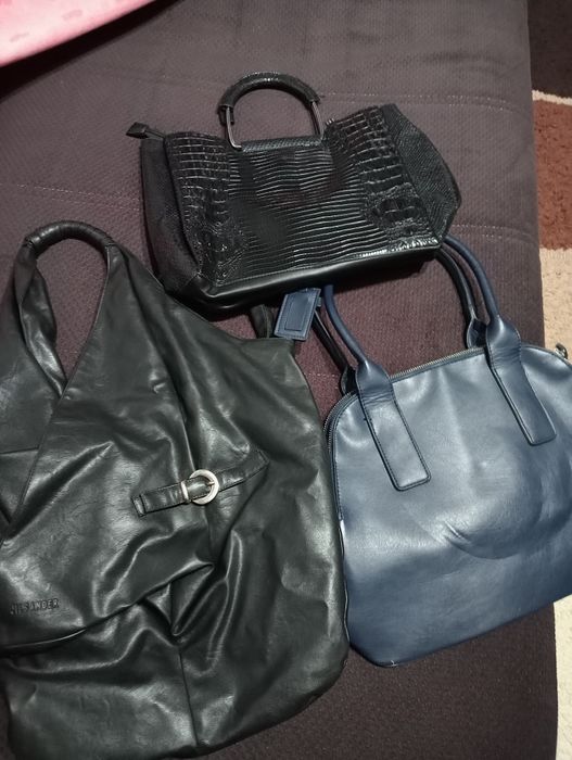 Vând 3 genti dama, modele foarte frumoase! Prețul este pentru toate 3