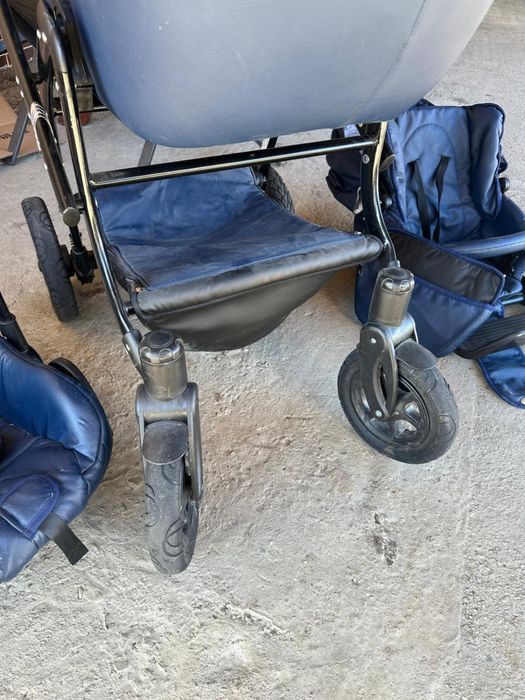 Carucior Tutek 3 in 1 din piele , calitatea I