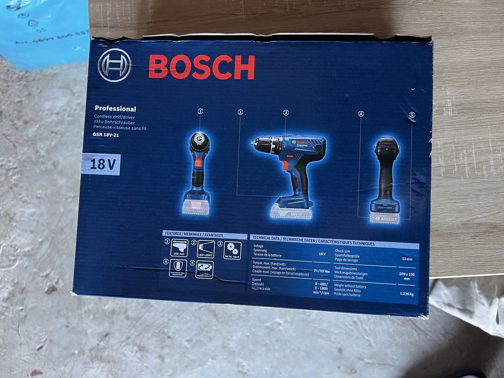 Bosh profesional GSR 18V-21