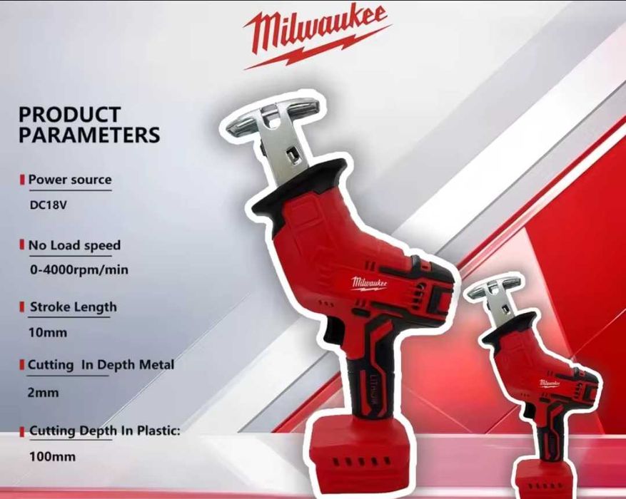 Fierăstrău electric pentru baterii Milwaukee