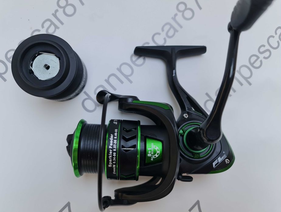 SET FEEDER Lanseta TFD4 3m + Mulineta SPARKLER 4000 + 150m fir