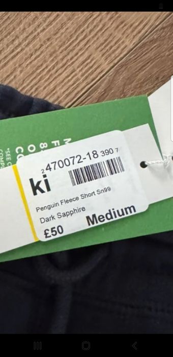 Pantaloni scurți Penguin Hugo  M noi originali