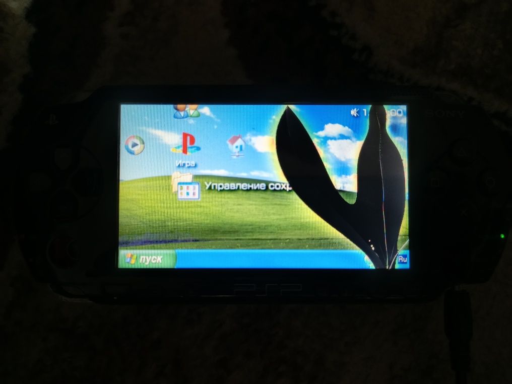 PSP 1001 экран поврежден, нет джойстика