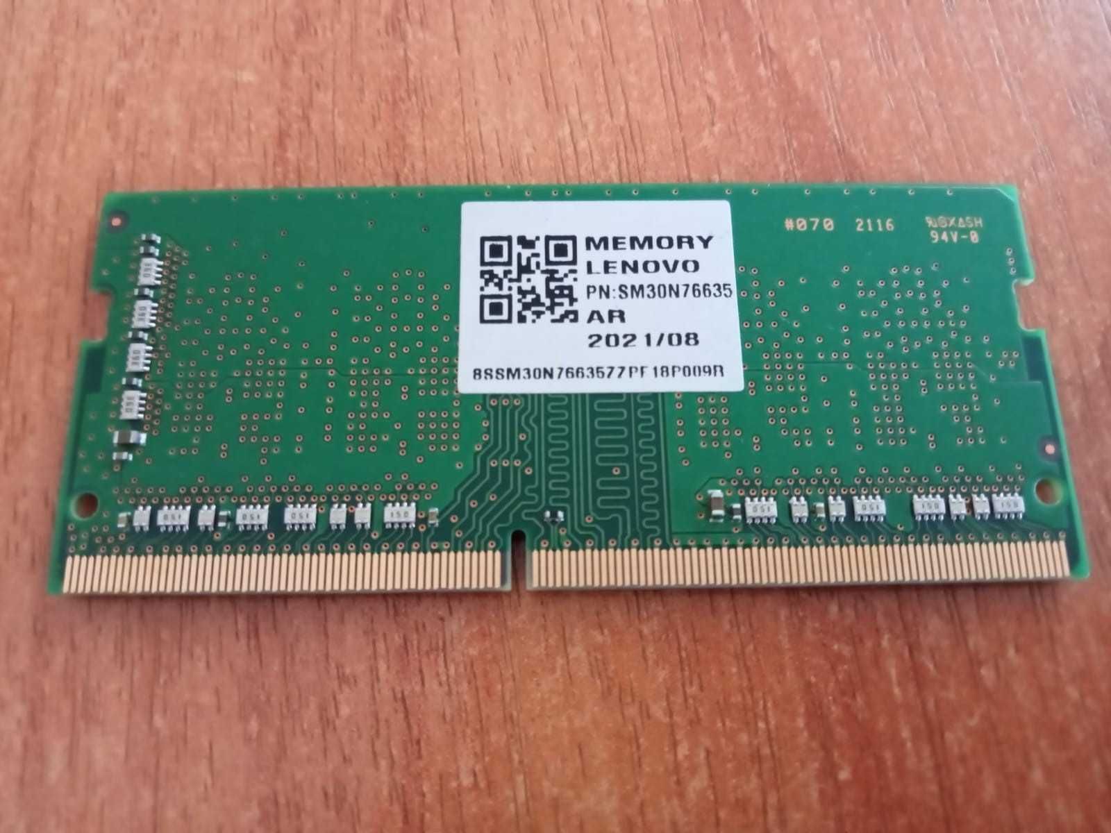Продам оперативную память 4ГБ DDR4 SODIMM