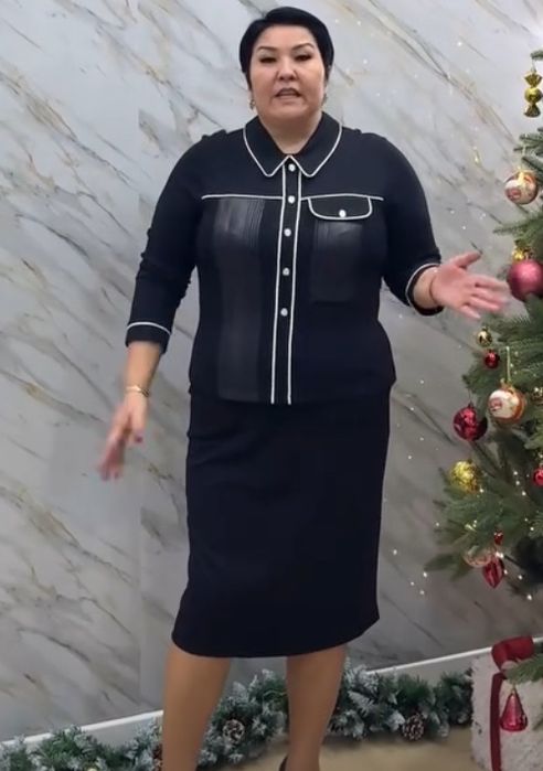 двойка юбка с блузкой