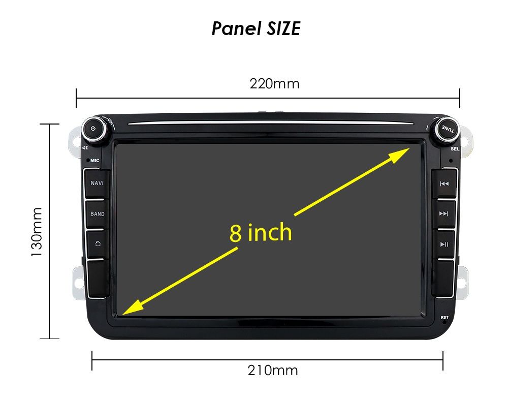 Navigatie  Android 6gb Ram,Dsp,Vw Passat/Golf/Polo/Skoda/Seat