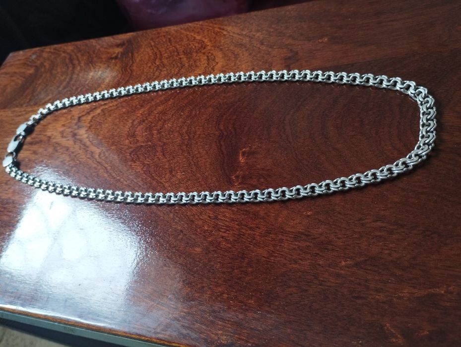 Цепь " Кардинал " серебро 925 пр вес 52 гр длина 64 см