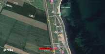Teren 1000MP cu 2 deschideri intravilan construibil - Golful Francez