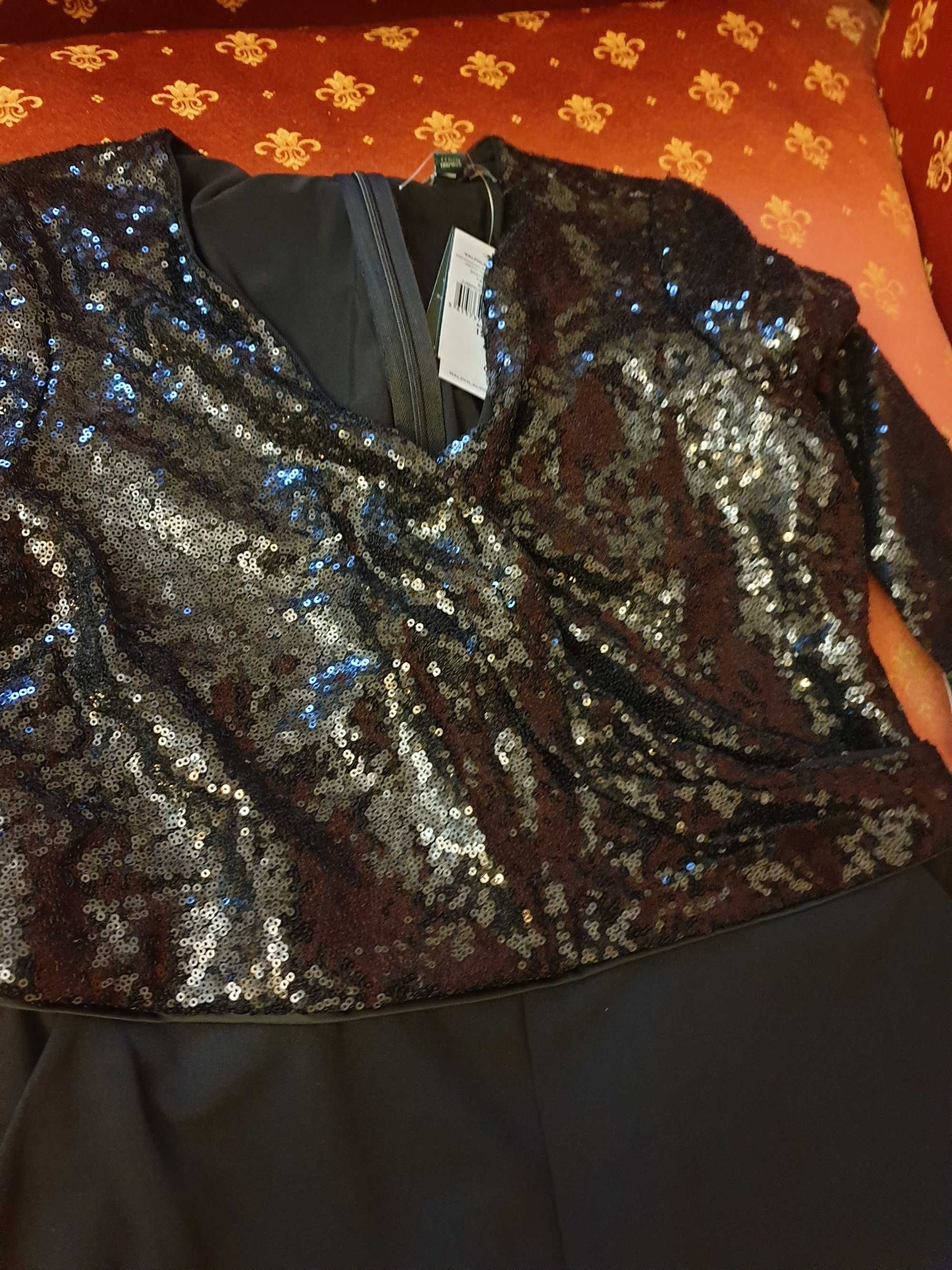 vand salopeta neagra de petrecere, Ralph Lauren, noua cu eticheta