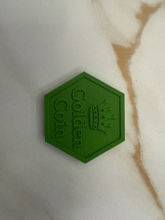 Golden coin се продава