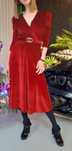 Rochie catifea de ocazie