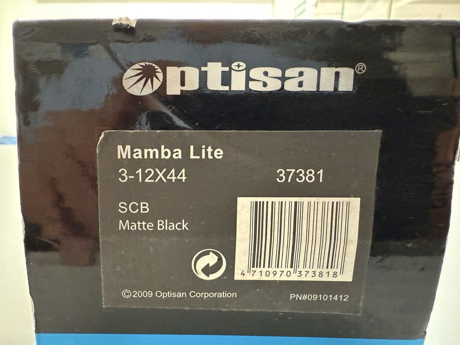 Luneta Pusca Optisan MTC Mamba 3 Lite 3 12x44